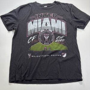 Inter Miami CF Black Graphic Tee